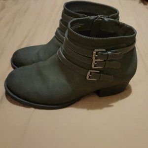 Moto ankle boots